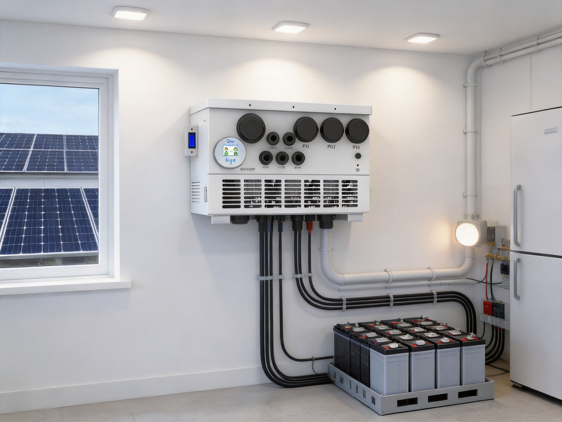 Single-Phase Low-Voltage Hybrid Inverter for High-Power Solar Storage Applications