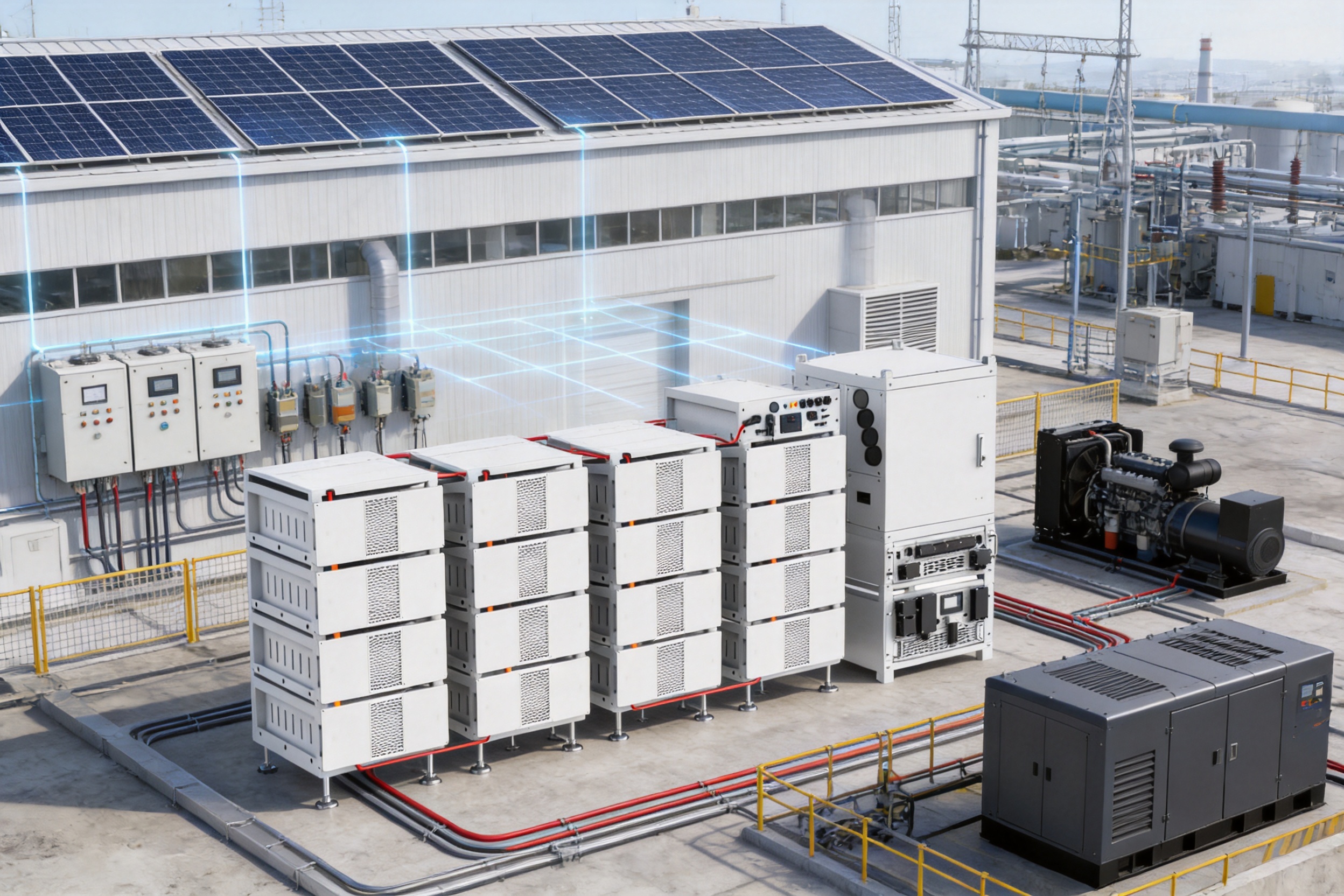 Scalable 100kW–2.5MW Commercial and Industrial Energy Storage Solution