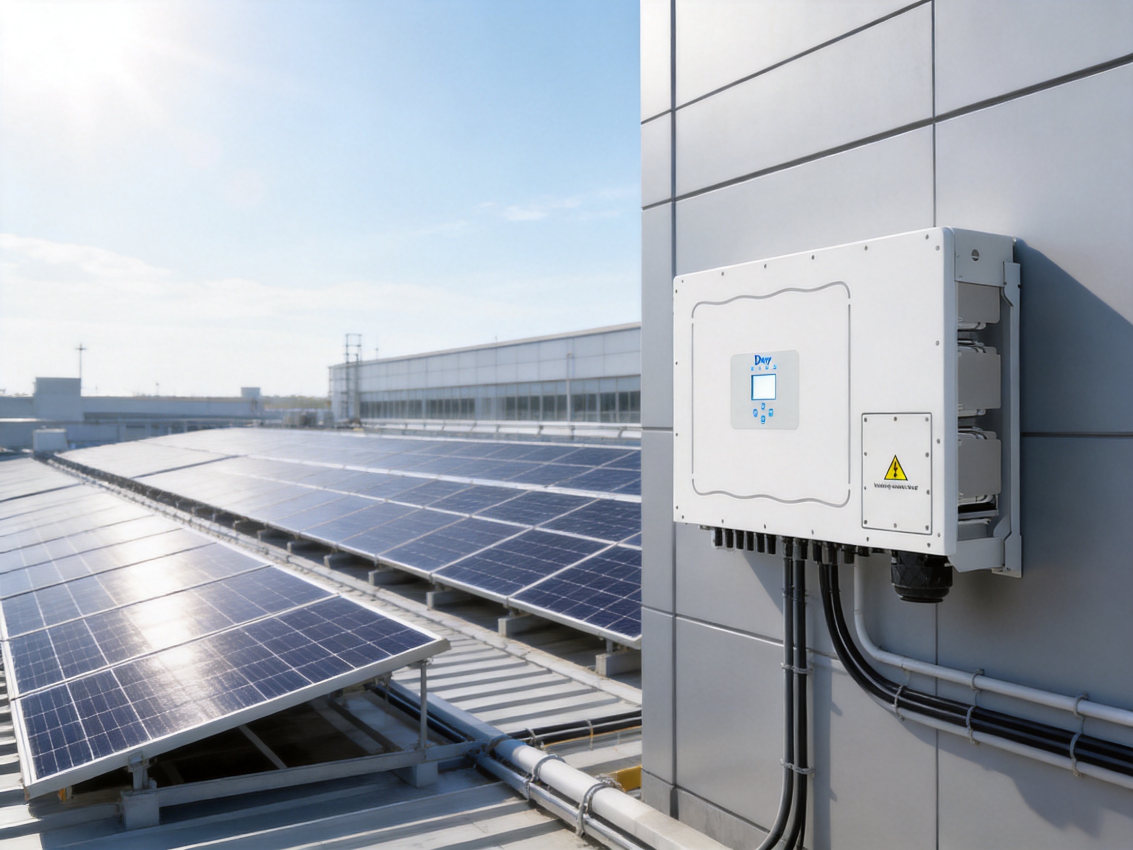 High-Power Three-Phase String Inverter for Commercial and Industrial Solar Systems
