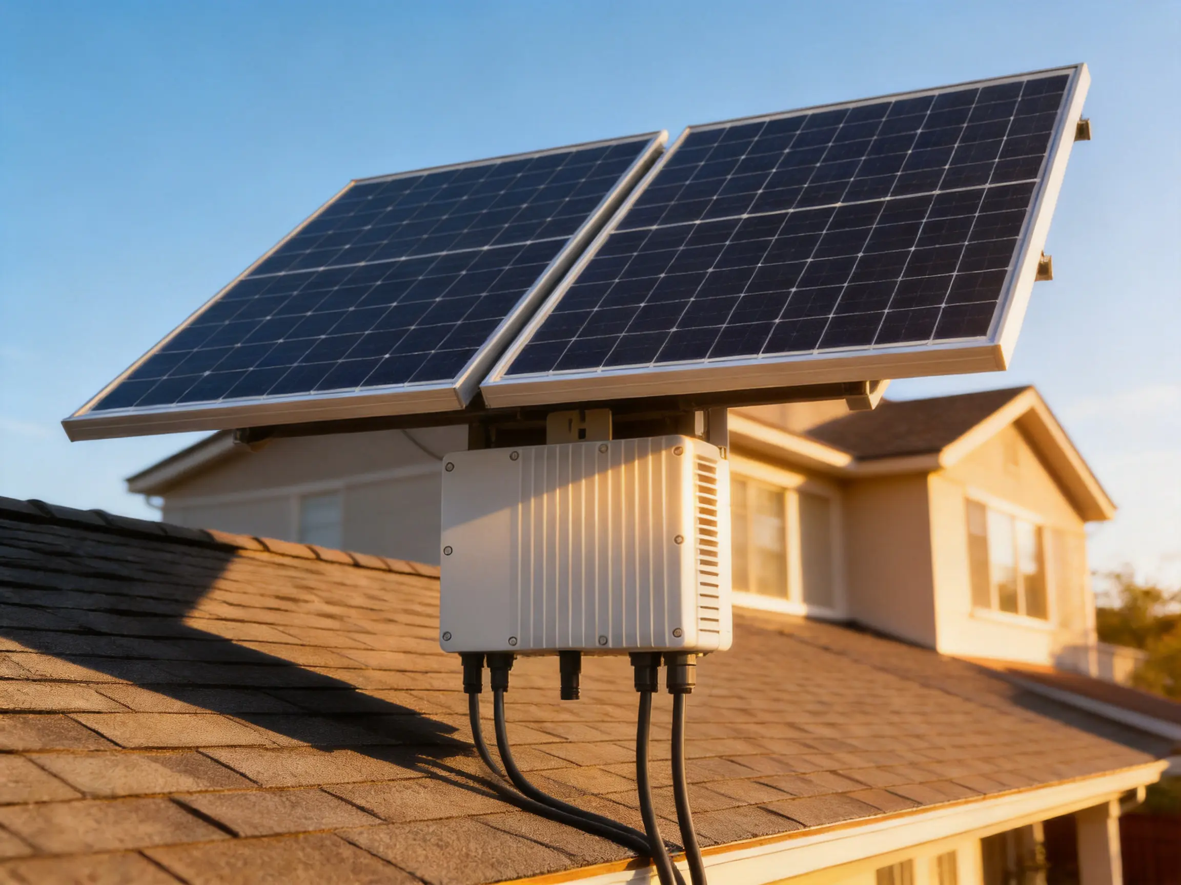 600–1000W Single-Phase Microinverter for High-Performance Residential Solar Systems