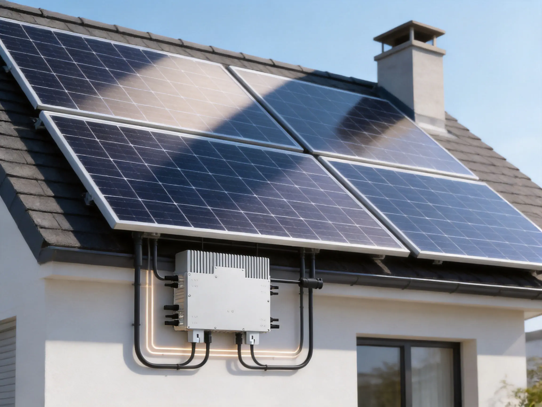 Advanced Four-MPPT Microinverter for High-Yield, Safe, and Intelligent Solar Installations