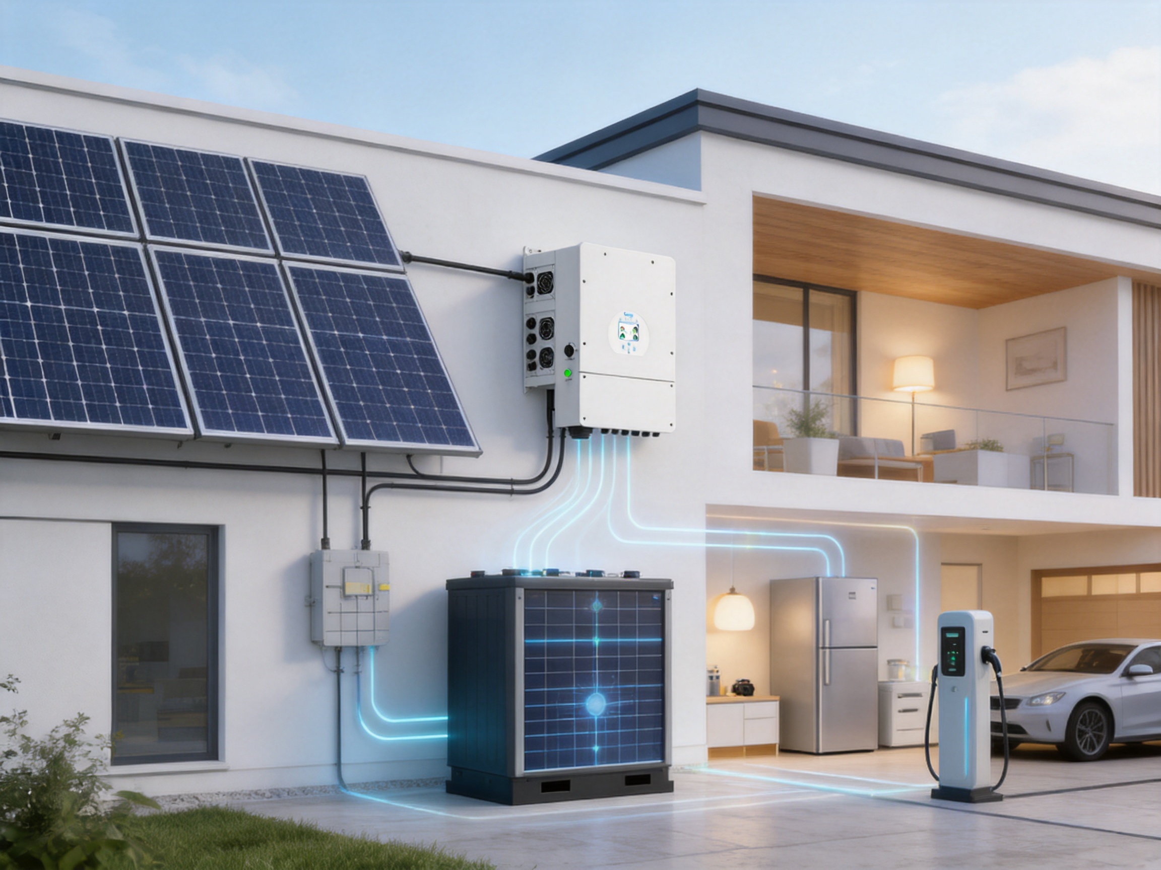 Advanced Single-Phase Energy Independence with Flexible Low-Voltage Hybrid Inverter Technology